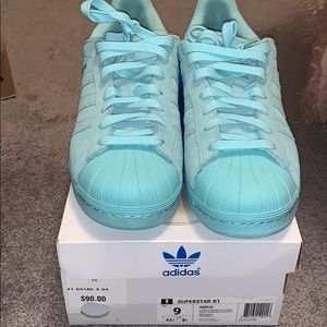 Blue adidas